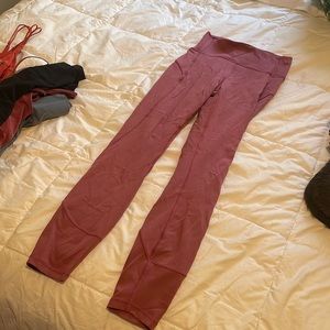 Lululemon pink leggings